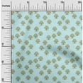 thumbnail image 1 of oneOone Cotton Cambric Baby Blue Fabric Floral & Flying Swan Block Sewing Fabric By The Yard Printed Diy Cloth Sewing Supplies 56 Inches Wide, 1 of 4