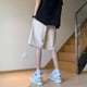 thumbnail image 5 of Pantalones cortos con estampado de letras de ropa de calle Y2K de verano para hombre, pantalones cortos deportivos de hip hop para gimnasio, bermudas holgadas informales americanas 2023 para hombre, 5 of 5