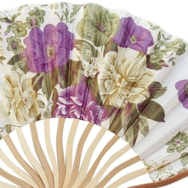 Abanicos De Mano Plegables Abanico Plegable De Mano Abanicos De Mano Plegables De Impresión Japonesa Para Mujeres Abanico Plegable De Mano De Bambú Con Borlas Para Decoración De ANGGREK Juguetes