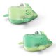 thumbnail image 1 of Baby bath water toy - 2PCS Wind-up Crocodile Bath Toy, Windup Swimming Big Head Crocodile Water Toy Bathtub Crocodile Tub Toy Bathtub Alligator Floating Toy (Deep Green+Light Green), 1 of 4