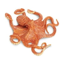 Safari Ltd. Giant Pacific Octopus Figurine - Lifelike 8" Model Figure - Educational Toy for Boys, Girls, and Kids Ages 3 