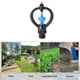 thumbnail image 5 of Wdftyju Rociadores giratorios automáticos de 360 ​​grados Boquillas de lluvia de agua para césped y jardín de 1/2 pulgada Wdftyju 6yv4zn9wj3xu7zu8, 5 of 9