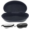 thumbnail image 5 of 3pcs Eyeglasses Case with Zipper Closure Portable Protective Glasses Holder for Sunglasses and Spectacles, Classic Colors for Travel and Daily Use, 5 of 5