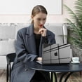 thumbnail image 3 of Mosiso MacBook Pro 14 inch Case 2024-2021 M5 M4 M3 M2 M1 Pro Max A3434 A3112 A3185 A3401 A2918 A2992 A2779 A2442, Plastic Hard Shell&Keyboard Cover&Screen Film&Pouch, Crystal Black, 3 of 6