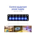 thumbnail image 4 of 6 Gang Toggle Rocker Switch Panel On/Off For Motorhome RV Boat Marine Truck 12V, 4 of 5