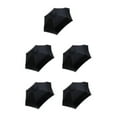 thumbnail image 2 of Guardoinrt Protection Solaire Maximale Parasols Rotatifs avec Canopée Réglable Pliante Noir 5Set, 2 of 6