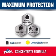 PEAK Universal Concentrate Antifreeze + Coolant for All Vehicles, 1 gal