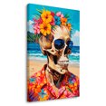 thumbnail image 1 of Cuadro Decorativo Canvas Calavera Hawaii 60x90, 1 of 5