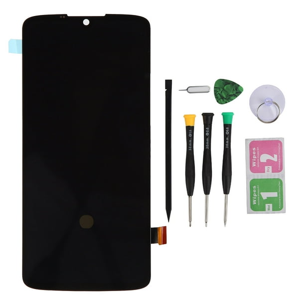 Brrnoo For Moto Z4 Xt1980 4 Black Lcd Display Touch Screen Digitizer Replacement Set Walmart Com