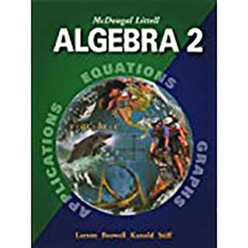 Pre-Owned McDougal Littell Algebra 2 : Pupil's Edition (c) 2004 (Hardcover) 9780618250202