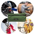 thumbnail image 4 of PENGGONG Sac de Rangement pour Outils en Toile Pochette à Fermeture Éclair Sangle à Main Sac à Outils Électricien Menuiserie, 4 of 7