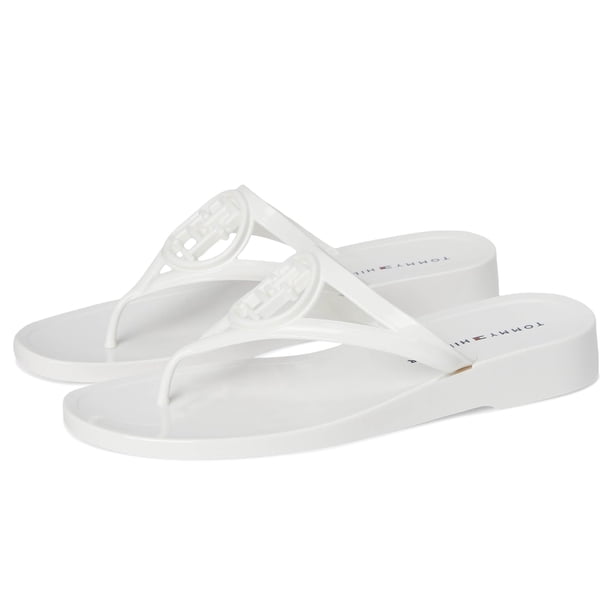 Sandalia Tommy Hilfiger Vedna White para mujer 11 Medium