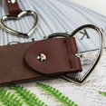 thumbnail image 6 of JANDEL Heart Ring Imitation Leather Wild Ladies Belt Women's Wide PU Simulated Leather Belt, 6 of 16