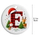 thumbnail image 3 of Adornos navideños con letras del alfabeto | 26 colgantes decorativos | Decoración navideña personalizada para hacer tú mismo, 3 of 6