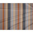 thumbnail image 4 of oneOone Tissu Lycra Polyester Imprimé à Rayures Bayadere BTY 56 Pouces de Large, 4 of 4