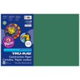 thumbnail image 1 of Pacon Tru Ray Papier de Construction 12 x 18 Po., Assortiment Vert Foncé (50 Feuilles), 1 of 1
