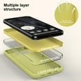 thumbnail image 3 of Slim Liquid Silicone Case for Google Pixel 8 Pro,with Scratch-Resistant Microfiber Lining Shockproof Soft Silicone Protective Case for Google Pixel 8 Pro (YellowGreen), 3 of 14