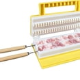thumbnail image 4 of Machine à Brochettes de Viande Portative Outil de Barbecue pour Barbecue Pique-Nique (Double Rangée), 4 of 8