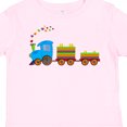 thumbnail image 4 of Inktastic Colorful Toy Train Boys or Girls Toddler T-Shirt, 4 of 5