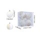 thumbnail image 3 of 6CM Flocked Christmas Balls Hanging Balls Glitter Plastic Balls Christmas Tree Ornament Set Of Four, 3 of 6