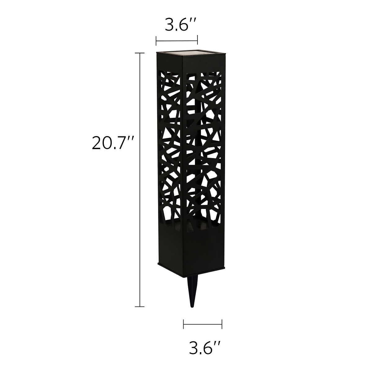 Tommy Bahama Solar Bollard 20 Lumen Landscape & Walkway Lights, 5 Pieces