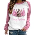 thumbnail image 2 of Christmas Sweatshirts for Women Size S-5XL Xmas Tree Graphic Ugly Christmas Sweatshirt Womens Long Sleeve Crewneck Sweatshirts Sale 2023 Fall Winter Loose Fit Tops Sweater qILAKOG, 2 of 3
