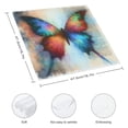 thumbnail image 3 of WYYP Butterfly Watercolor Painting Cloth Napkins Polyester Home Decor 6 PCS, 3 of 7