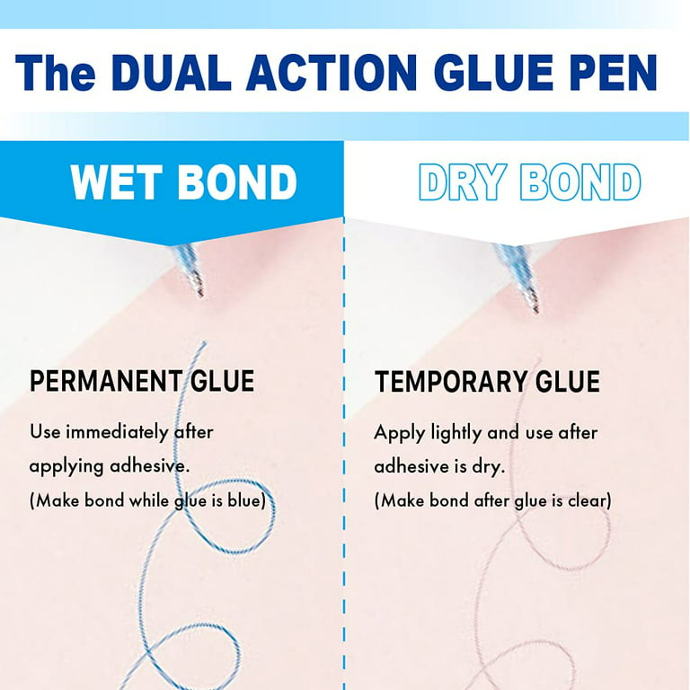 Zig 2-Way Glue Pen - The Deckle Edge