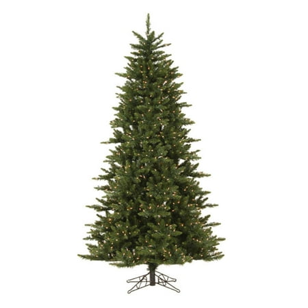 Pre-lit Clear Light 7.5 ft. Camdon Fir Slim Tree