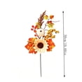 thumbnail image 2 of Halloween Artificial Branches, Fall Maple Leaf Decoration, Thanksgiving Home Decor, Autumn Harvest Accent, Pumpkin Floral Arrangement, Vase Filler Ornament, Seasonal Party Display, 2 of 6