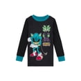 thumbnail image 2 of Sonic Boys Halloween Long Sleeve Sleep Top and Pants Set, 2-Piece, Sizes 4-10, 2 of 3