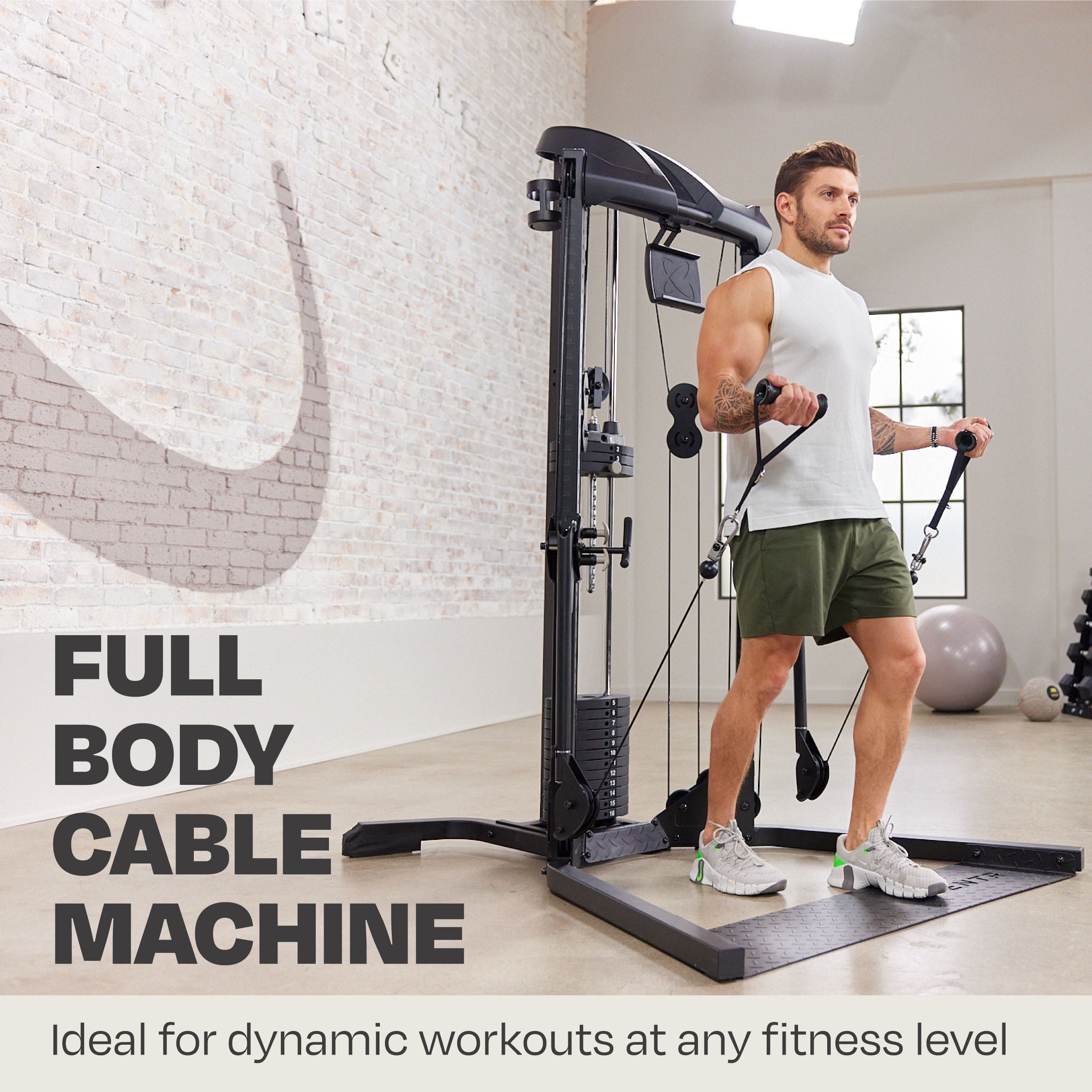 Centr by Chris Hemsworth Centr 1 Home Gym Functional Trainer for Total Body Strength Training with 3-Month Centr Membership