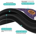 thumbnail image 6 of Happy Halloween Pumpkin Pet Food Mat Absorbent No-Slip 17x30 Inch Cat Food Mat Evil Pumpkin Ghost Dog Feeding Mat EcoFriendly Durable Pet Placemat, 6 of 7