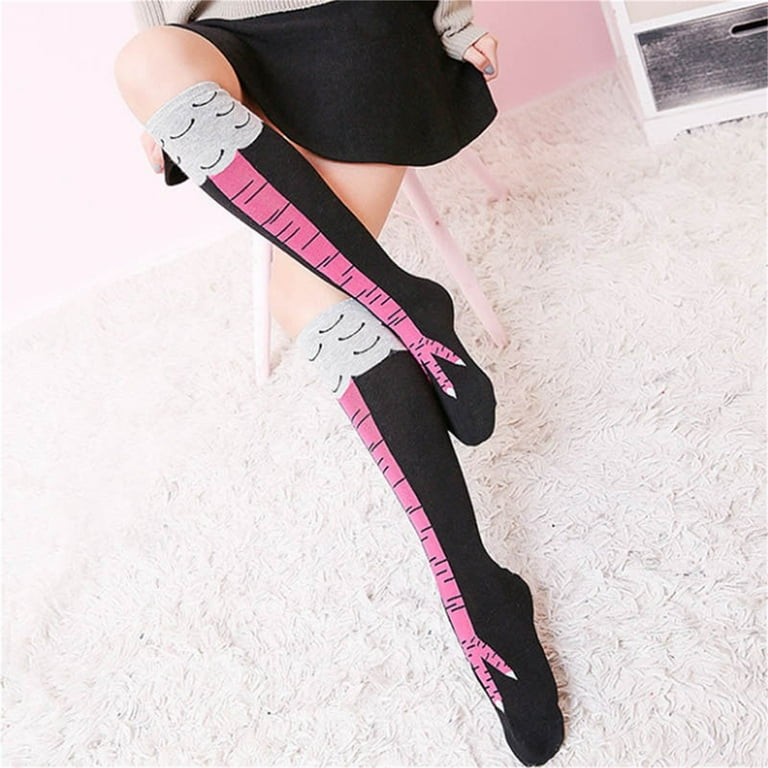 Funny thigh top high socks