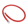 thumbnail image 1 of Unique Bargains 1 Pc Cable Inversor de Batería Cable de Batería 5/16" Lug 1/0 AWG Gauge 2.5FT Rojo Cobre Estañado, 1 of 7