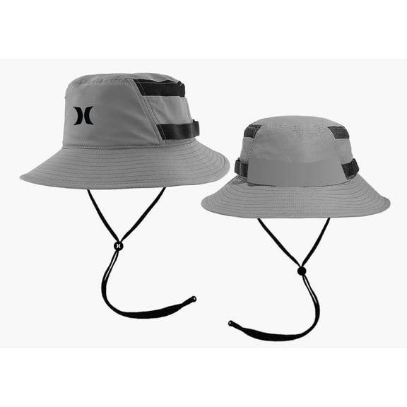 Hurley Men's 1999 Boonie Bucket Hat in Grey (Large/X-Large, Grey)
