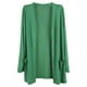 thumbnail image 1 of Minnieouse Abrigo de moda, chal de punto, chaqueta de verano, exquisito, elegante, lavable, de larga duración, mano de obra fina, ropa de Abrigos y chamarras Verde oscuro, 1 of 6