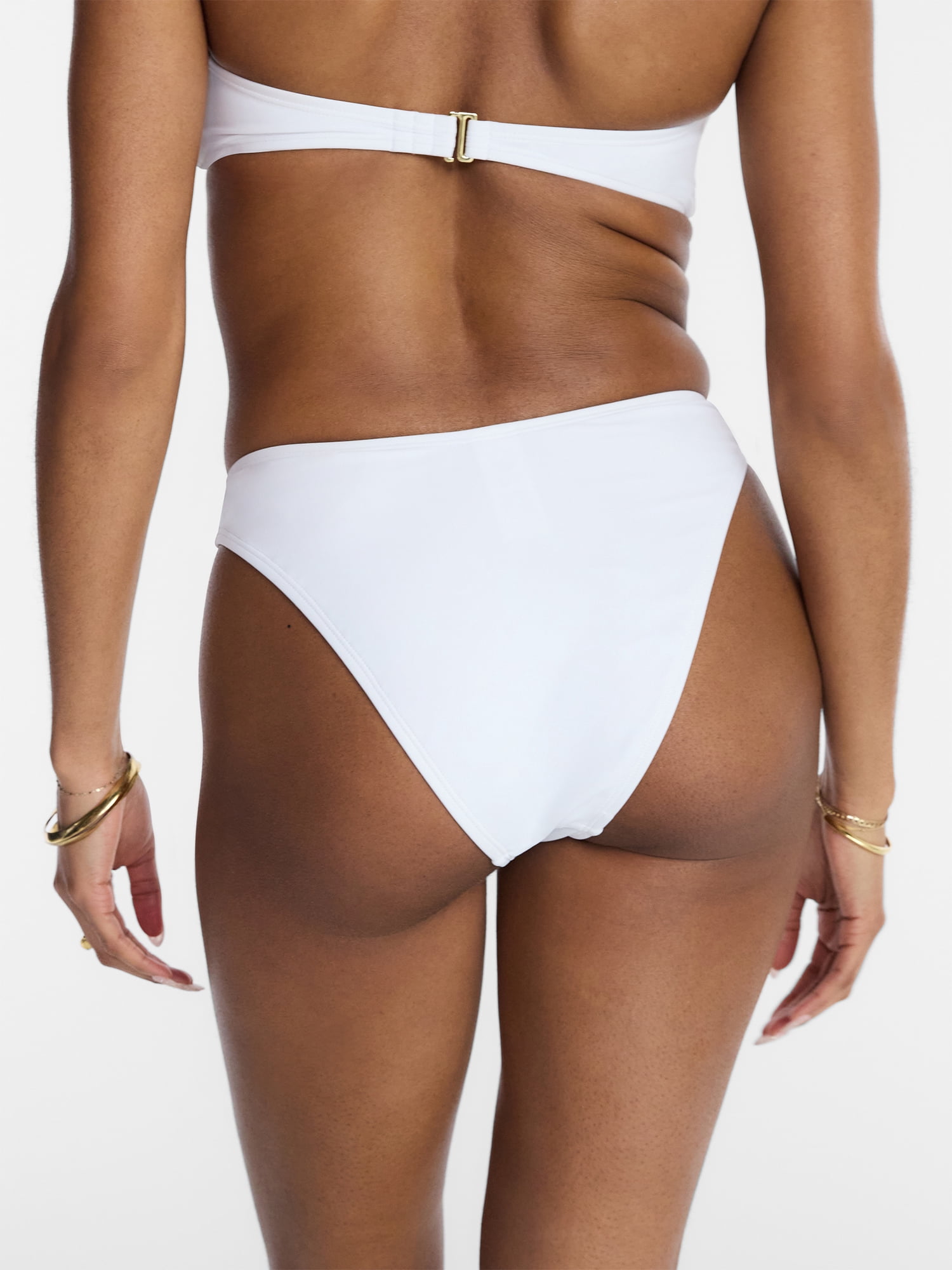Hot Girl Summer by Megan Thee Stallion Shell Bikini Bottoms with High Leg, Sizes XS-3X