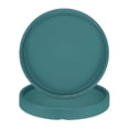 thumbnail image 1 of Uxcell 2-Pack Cerámica Plato para Plantas, Bandeja Captadora de Agua de 6.3 Pulgadas, Saucers para Macetas de Plantas de Interior [Redonda Verde Azul], 1 of 1