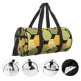 thumbnail image 5 of Easygdp Bee honey Travel Bag, Camping, Weekend, Carry On Overnight Duffel Bag with Shoulder Strap, 5 of 8