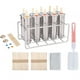 thumbnail image 2 of Kit de Moldes para Paletas de Hielo de Acero inoxidable, un Prueba de Fugas de Producción Ultrafina, Fácil de Limpiar, Para Hacer Helados, 2 of 7