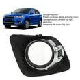 thumbnail image 4 of Car Fog Light Chrome Trim, Stylish Look Fog Lamp Cover Trim Replacement for Outlander Sport ASX RVR 2010-2012, ABS Material, 4 of 7