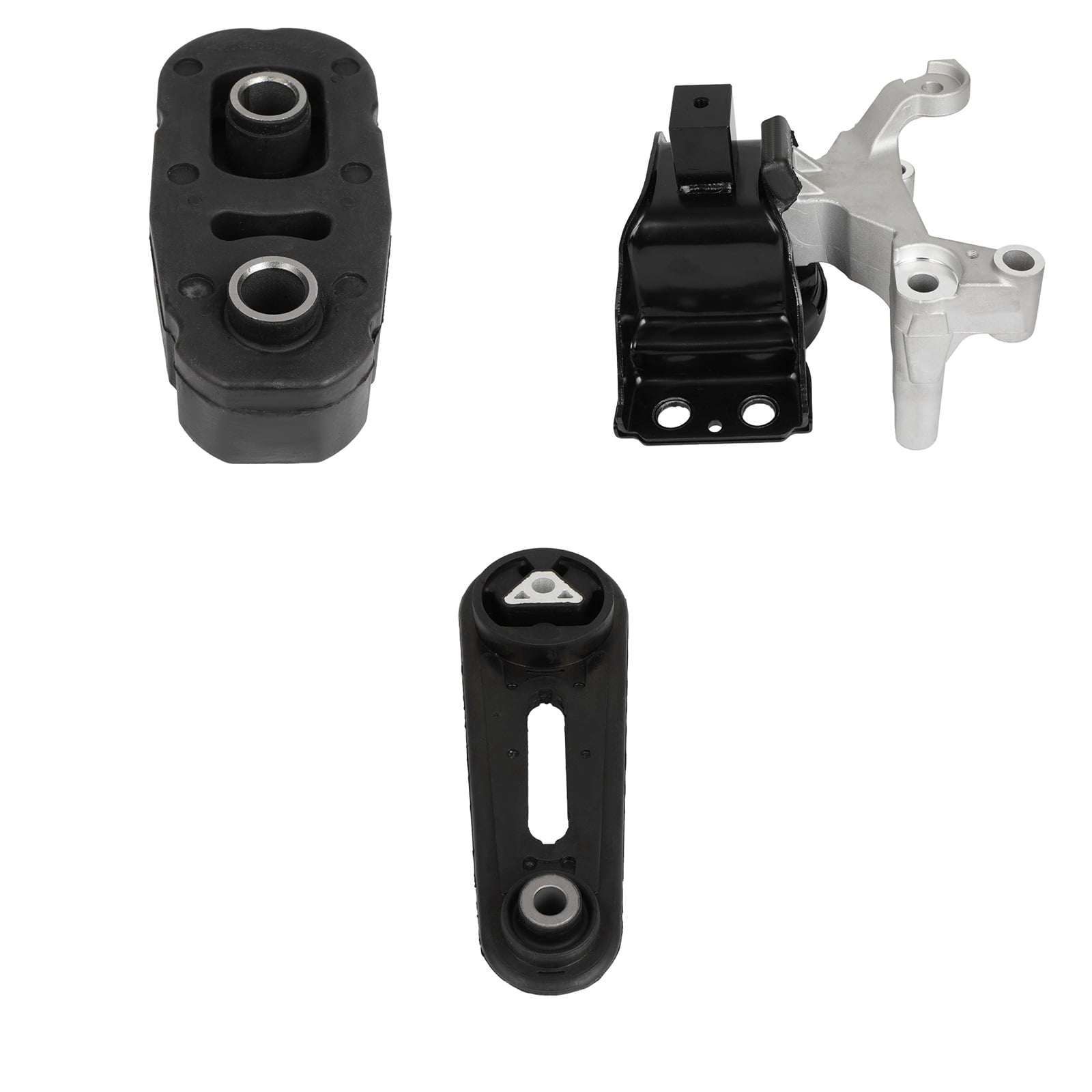 ECCPP Engine Motor Mount and Torque Strut Mount Set Fit For Nissan Sentra 2007-2012 L4 2.0L DOHC, Automatic CVT Transmission A4345 A4348HY A4318