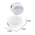 thumbnail image 2 of Denture Box Creative Portable Mirror Design Denture Bath Case Denture Container, 2 of 10