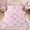 Pink D, variant on Erosebridal Bow-tie Initial L Twin Comforter Sets for Kids Girls, Ribbon Stripes Bedding Set, Pink Reversible, 2-Piece