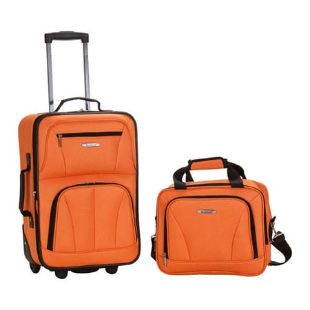 UPC 675478102916 product image for Rockland Fashion Softside Upright 2 Piece Luggage Set F102 | upcitemdb.com