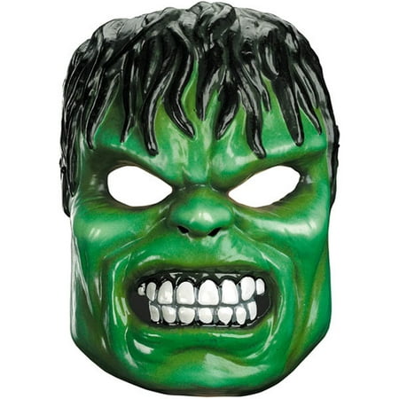 The Avengers Incredible Hulk Child Vacuform Mask - Walmart.com