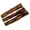 Braided, variant on HDP Collagen Natural CURLY Bully sticks Color:Curly Size:6" Pack of 12