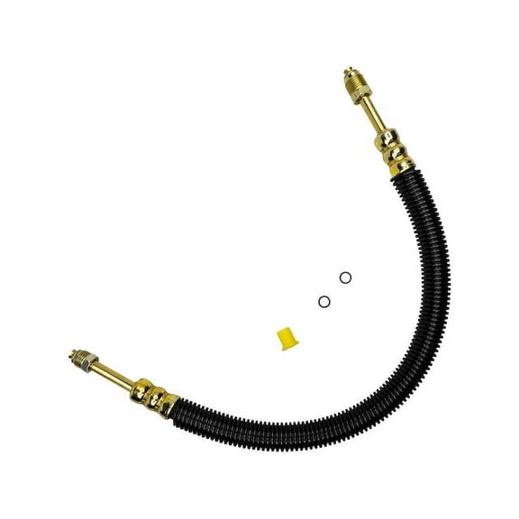 To Gear Power Steering Pressure Line Hose Assembly - Compatible with 1999 - 2006 Chevy Silverado 1500 RWD 2000 2001 2002 2003 2004 2005