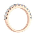 thumbnail image 2 of 3/4 Carat Diamond Wedding Band Ring in 14K Rose Gold (Ring Size 6.5), 2 of 6